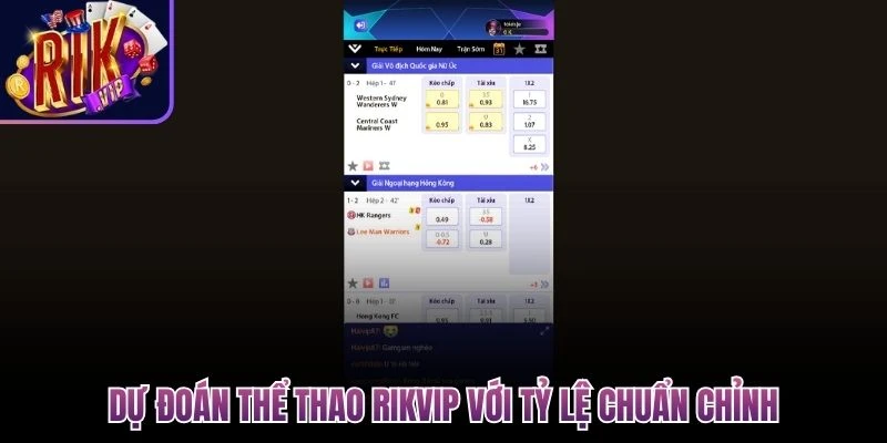 thể thao Rikvip