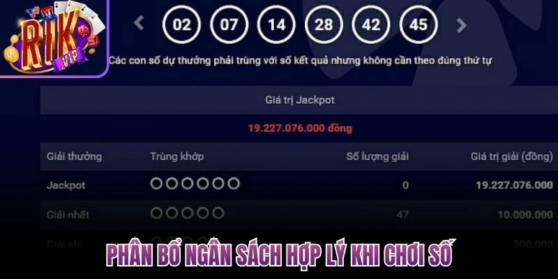 phan bo ngan sach hop ly khi choi so